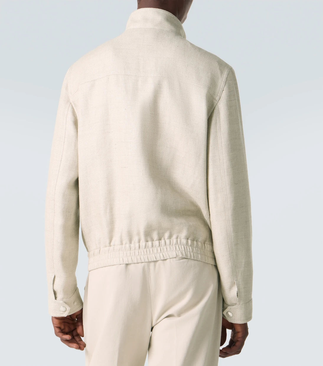 Brunello Cucinelli - Silk, linen, and wool jacket