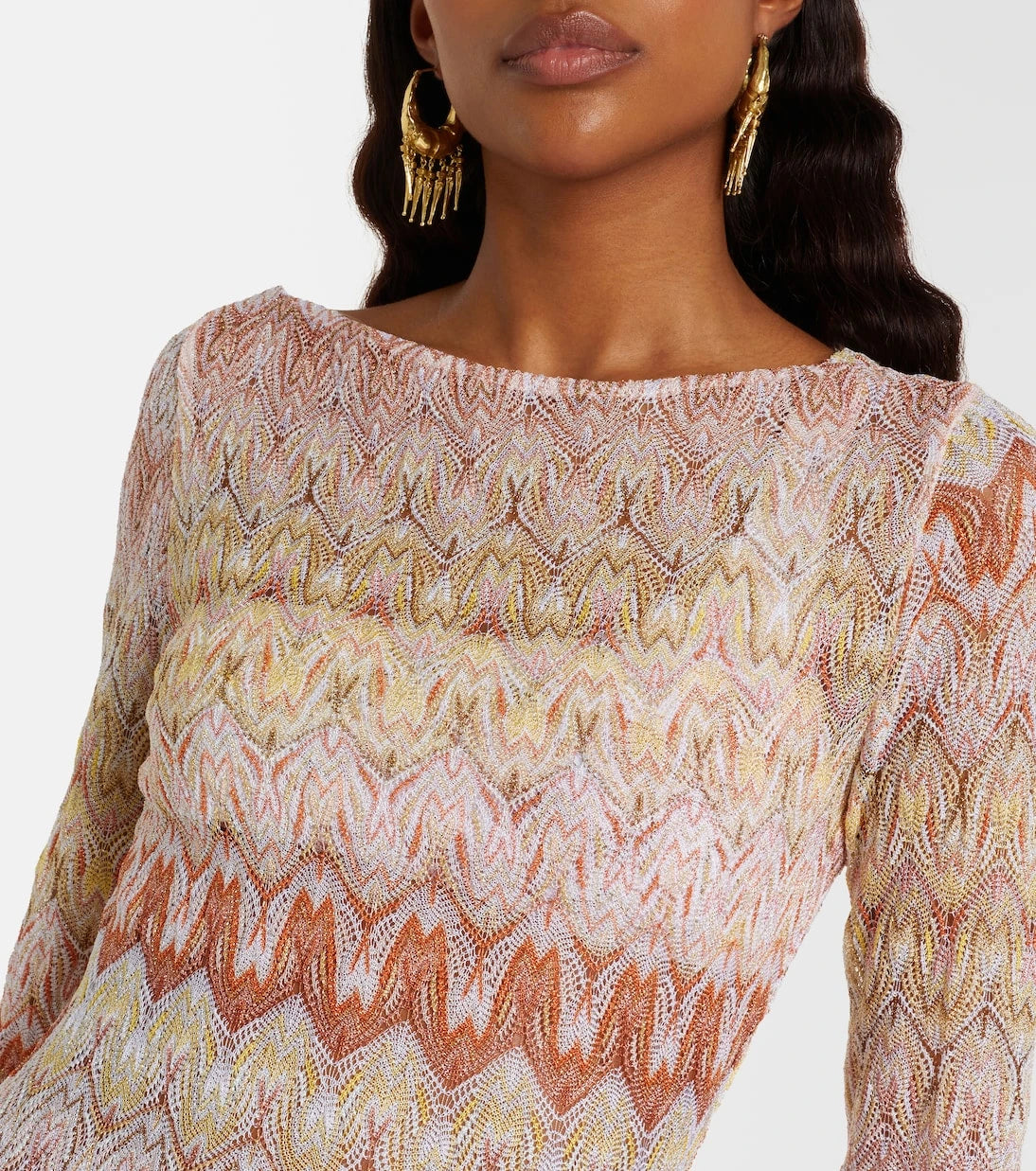 Missoni - Lamé maxi dress