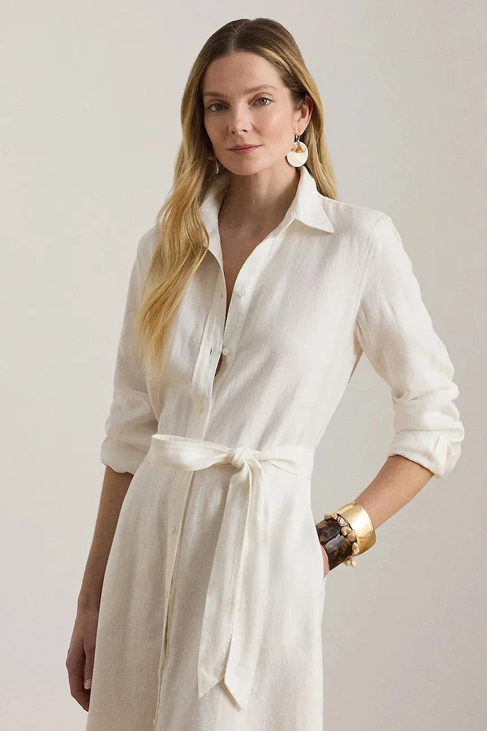 Lauren Ralph Lauren рокля от лен