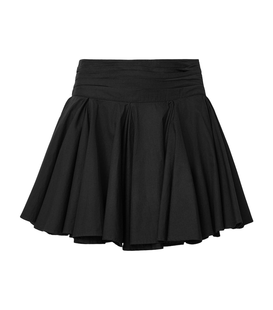 Black Tulip Mini Skirt