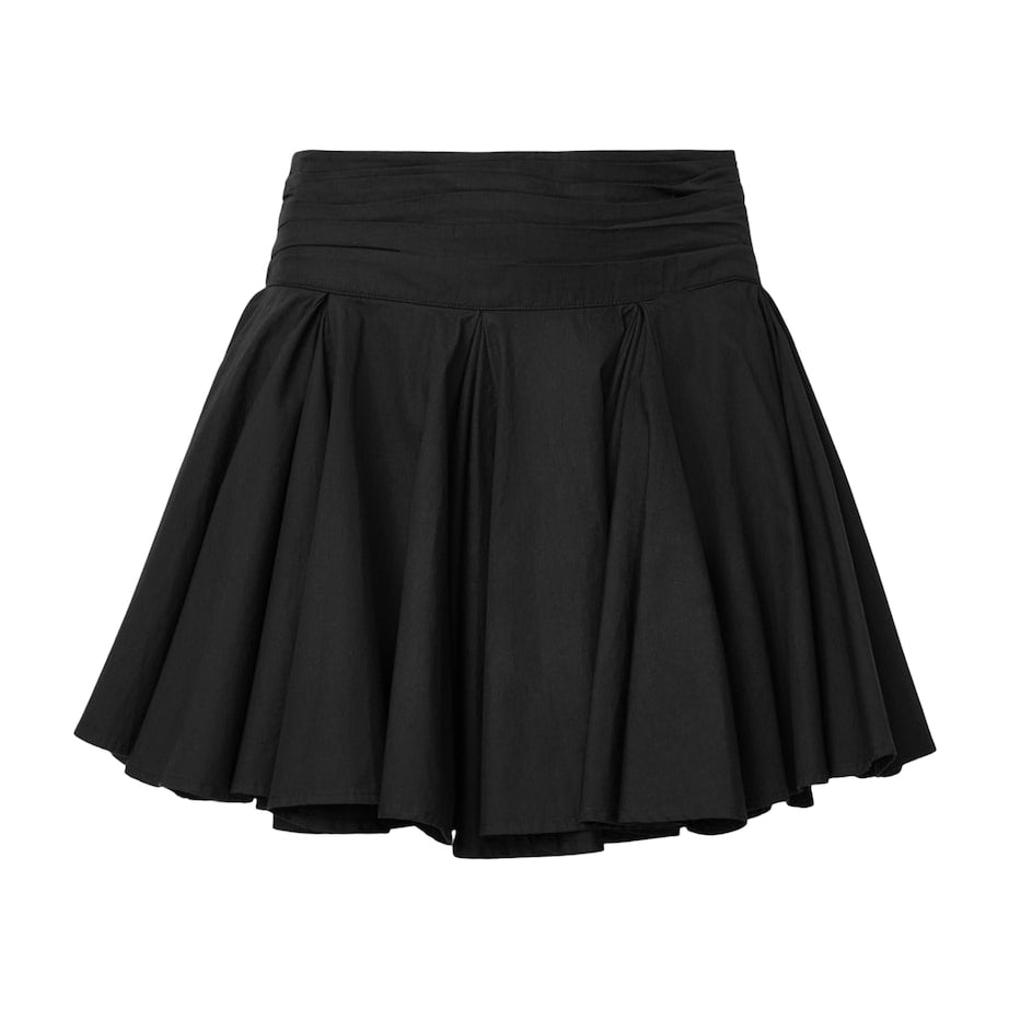 Black Tulip Mini Skirt