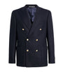 Virgin Wool Double-Breasted Blazer