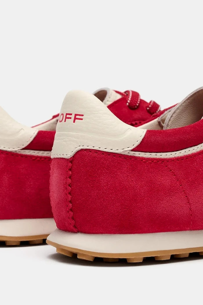 Hoff BRIDGE FL RED kadın süet spor ayakkabı