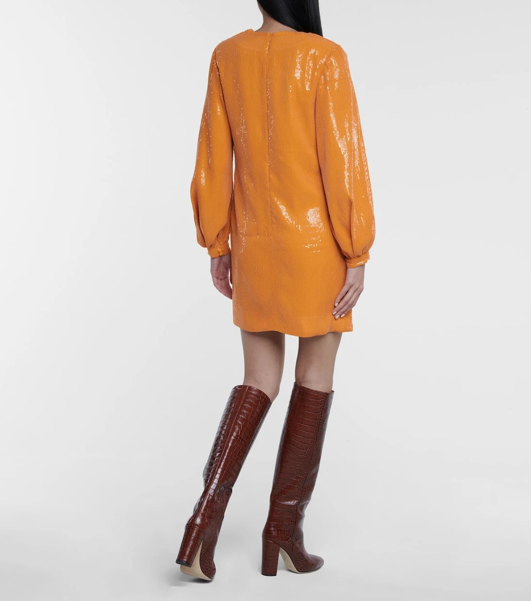 Halpern - Sequined minidress
