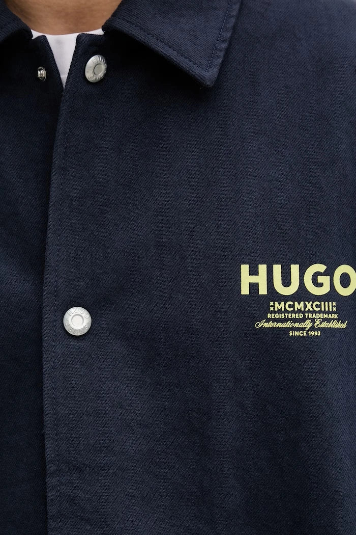 HUGO Blue късо мъжко яке от памук Biyo262D1