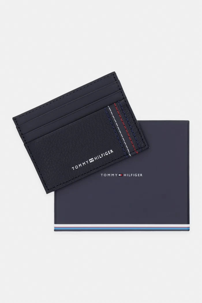 Tommy Hilfiger erkek deri kartlık kılıfı