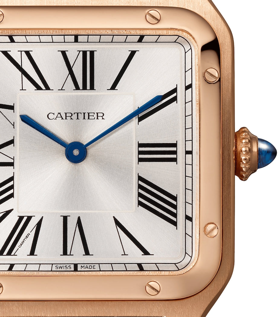 Rose Gold Santos-Dumont Watch 31.4mm