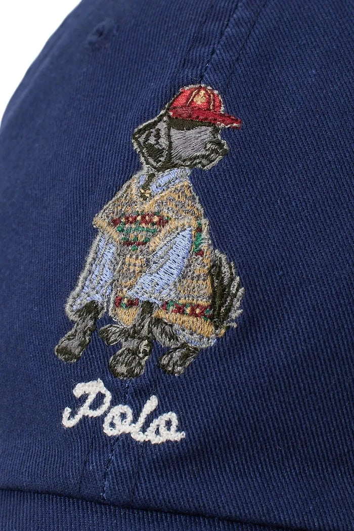 Памучна шапка с козирка Polo Ralph Lauren