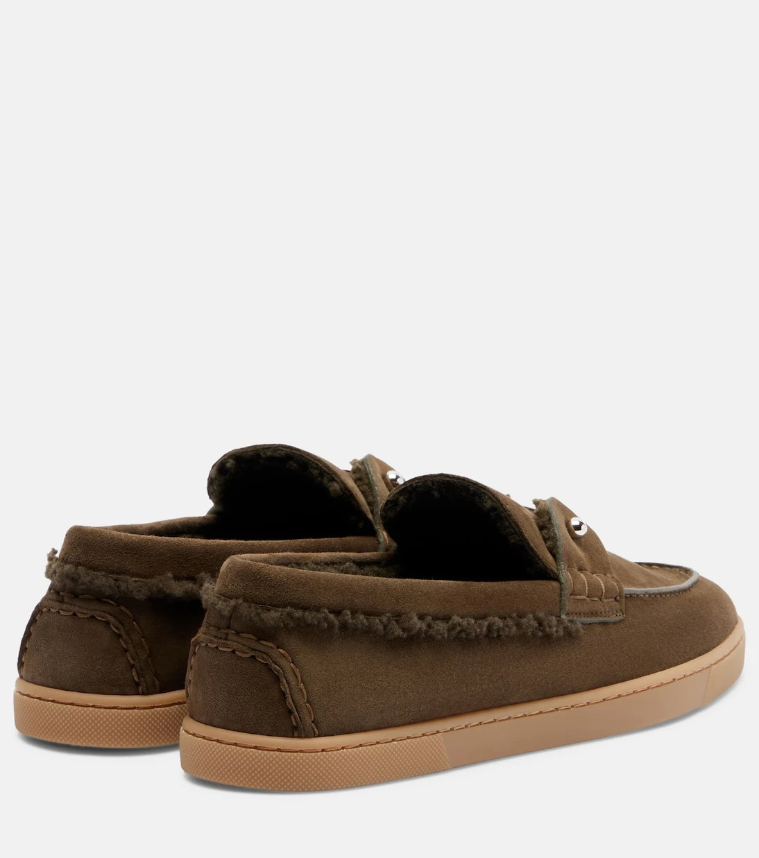 Christian Louboutin - Chambeliboat suede loafers