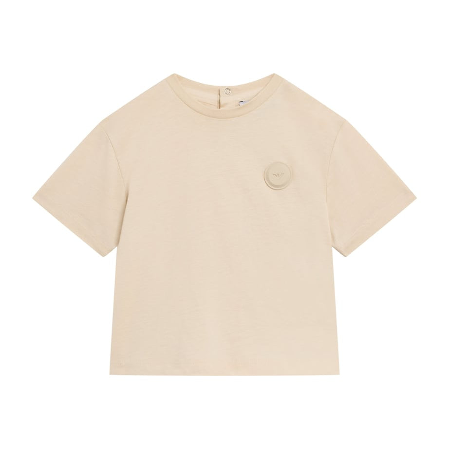 Emporio Armani Kids Cotton Eagle Logo T-Shirt (6-36 Months)