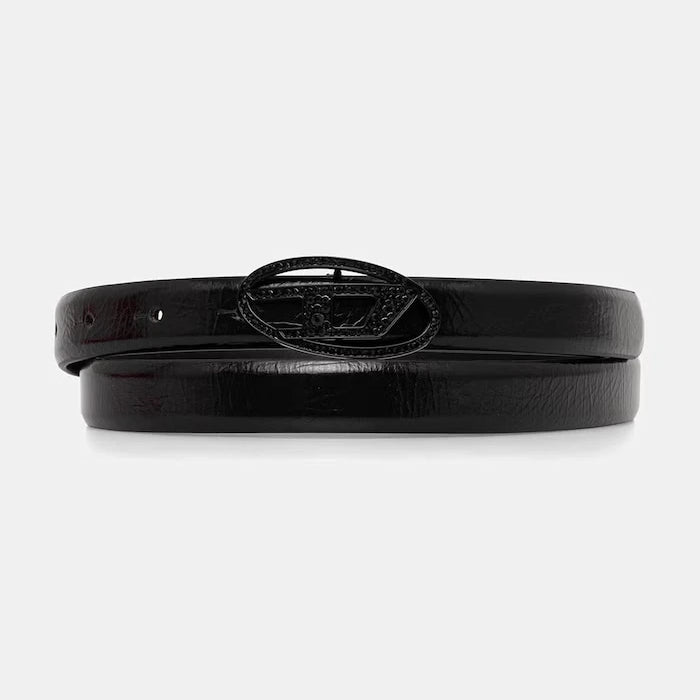Diesel колан дамски от кожа OVAL D-LOGO B-1DR