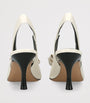 Chloé Leather Alba Slingback Heels 80