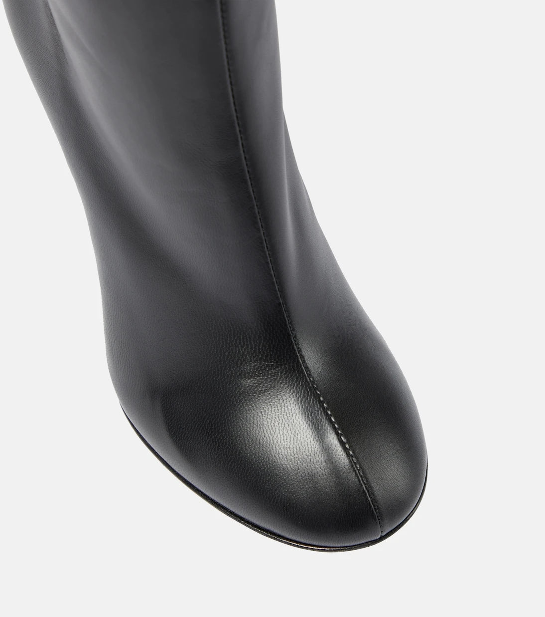Alaïa - Leather knee-high boots