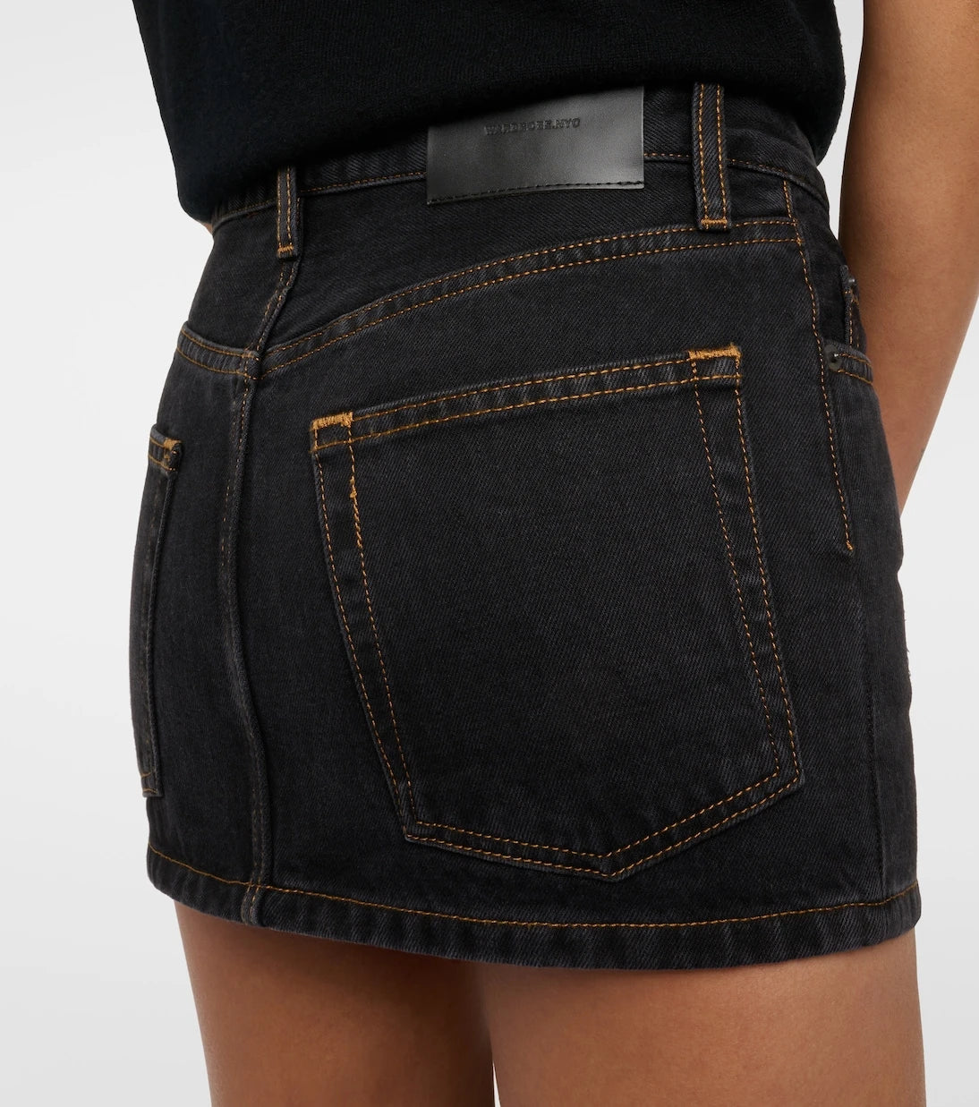 Wardrobe.NYC - Denim miniskirt