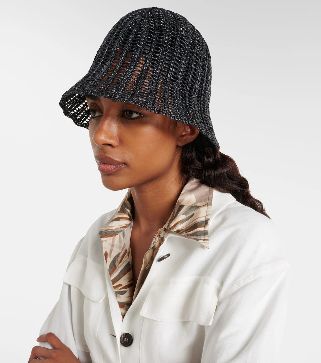 Brunello Cucinelli - Woven bucket hat