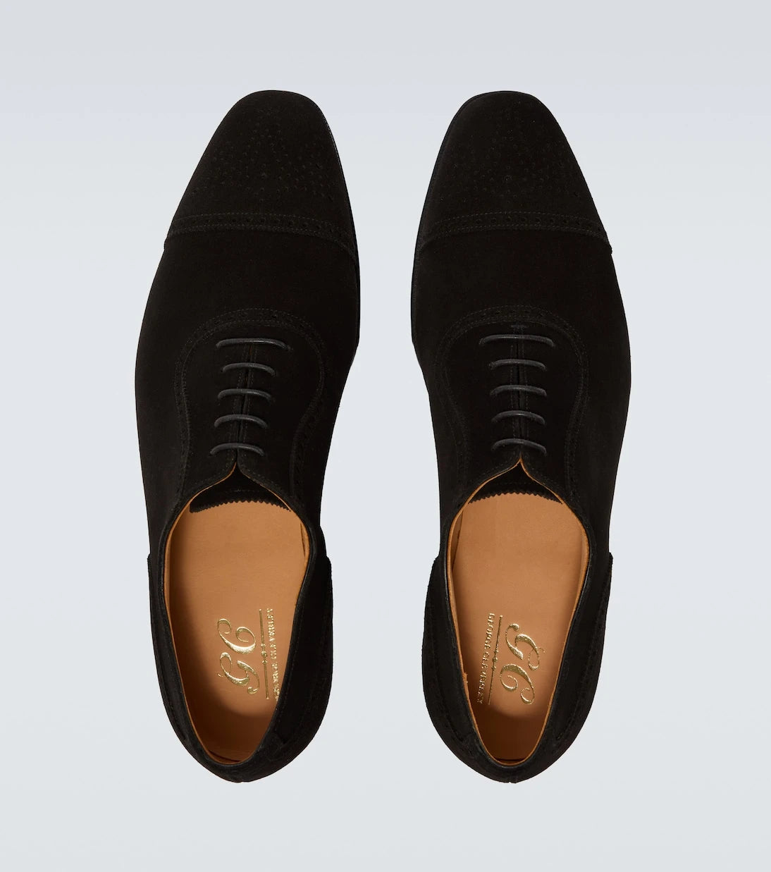George Cleverley - Adam suede Oxford shoes