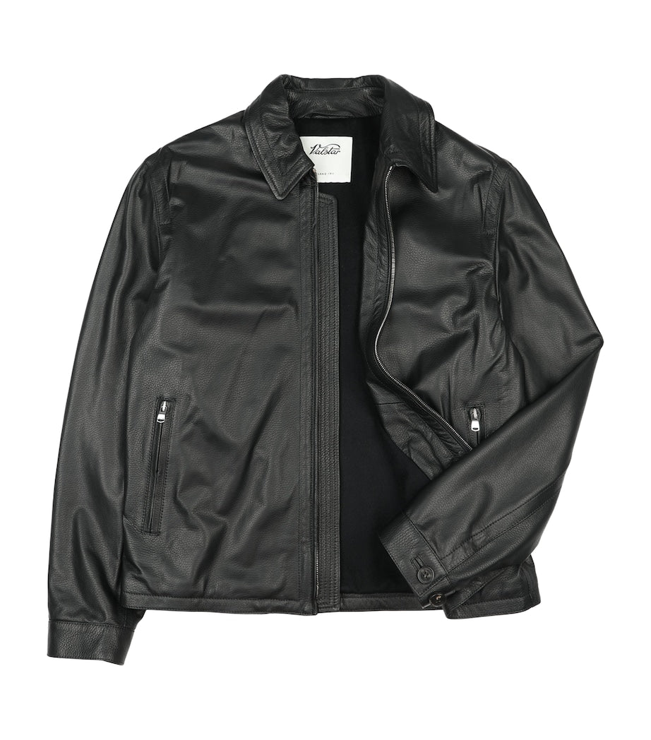 Valstar Black Deerskin Jacket