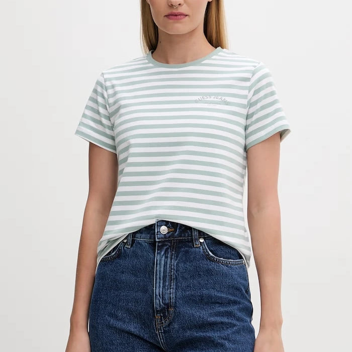 Guess Jeans Basic Kadın Tişört Pamuklu