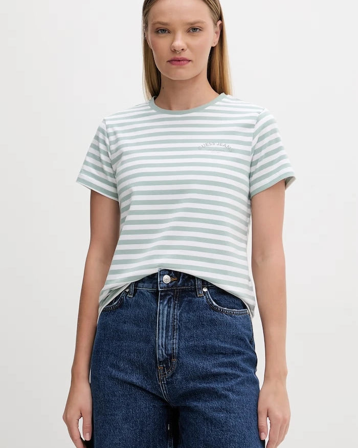 Guess Jeans Basic Kadın Tişört Pamuklu
