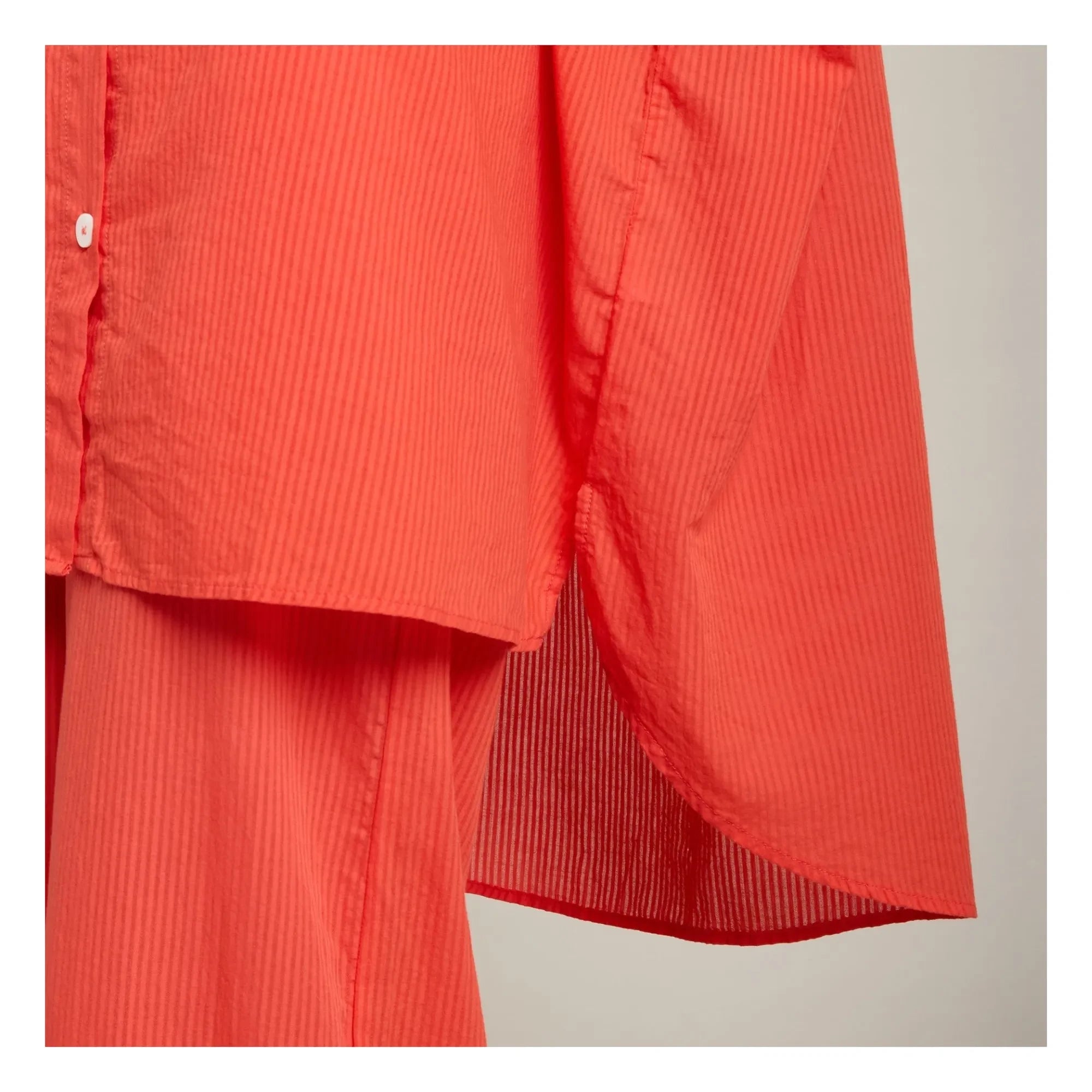 Maison Saint Julien - Ramatuelle Voile de Coton shirt | Coral