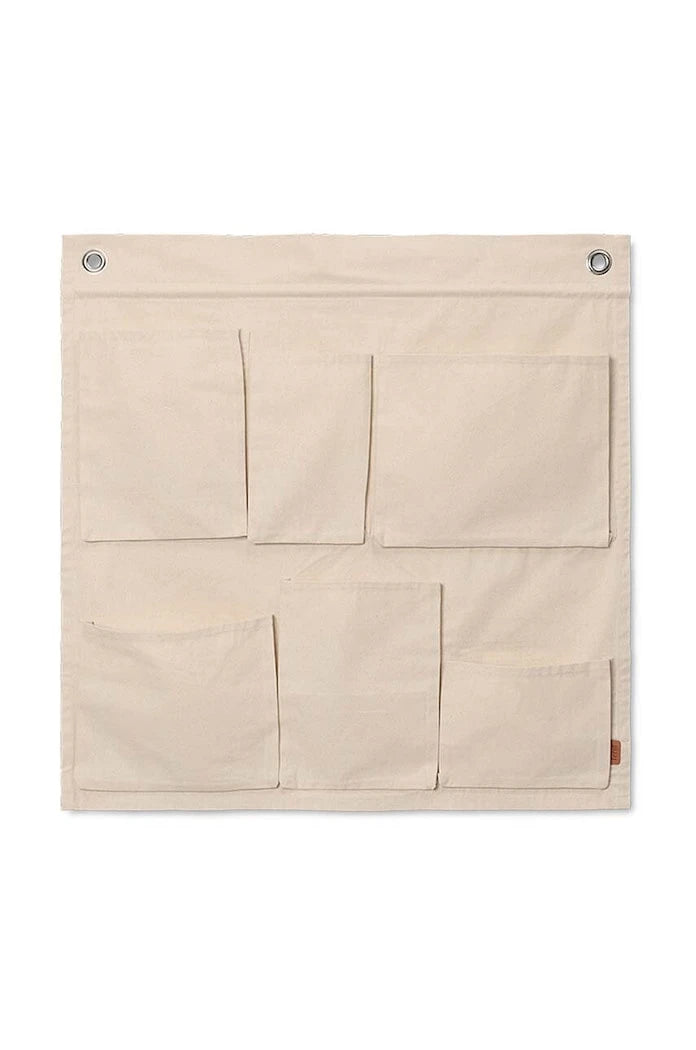 Стенен органайзер ferm LIVING Canvas Wall Pockets