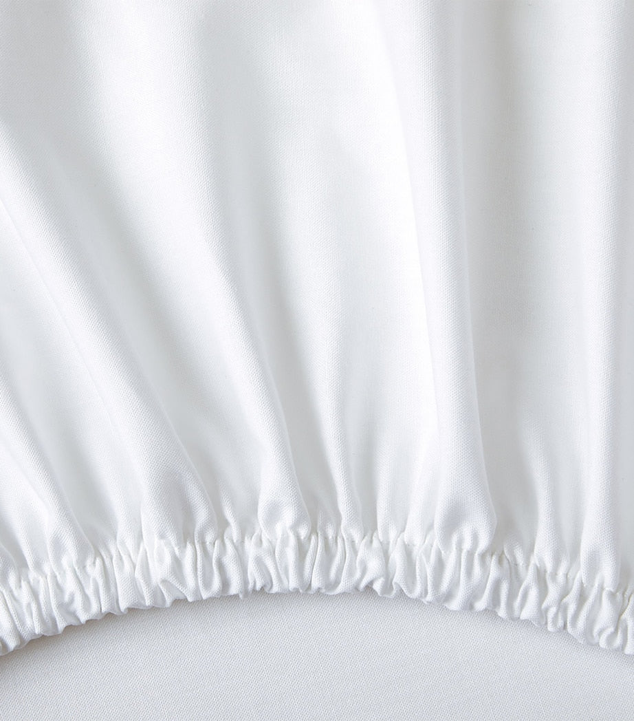 Cotton Double Fitted Sheet