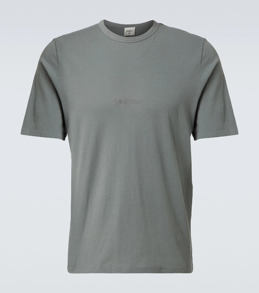 Saint Laurent - Logo cotton jersey T-shirt