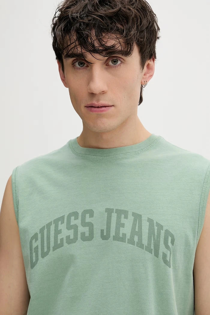 Памучна тениска Guess Jeans