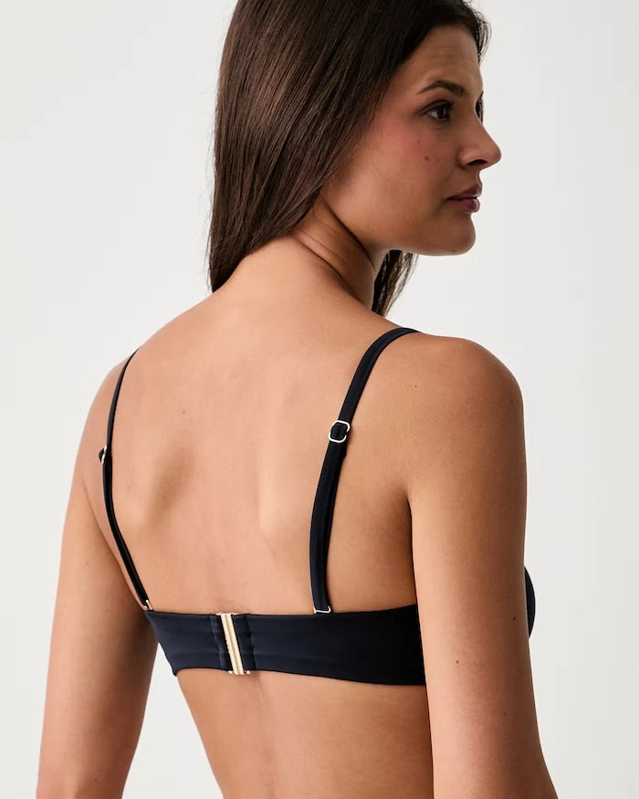 BOSS kadın bandeau çift katlı mayo üstü
