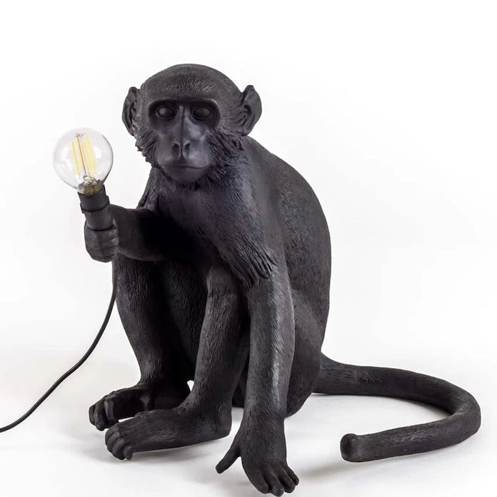 Seletti Monkey Lamp Sitting Masa Lambası