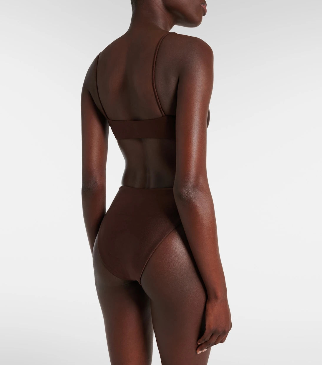 Jade Swim - Incline high-rise bikini bottoms