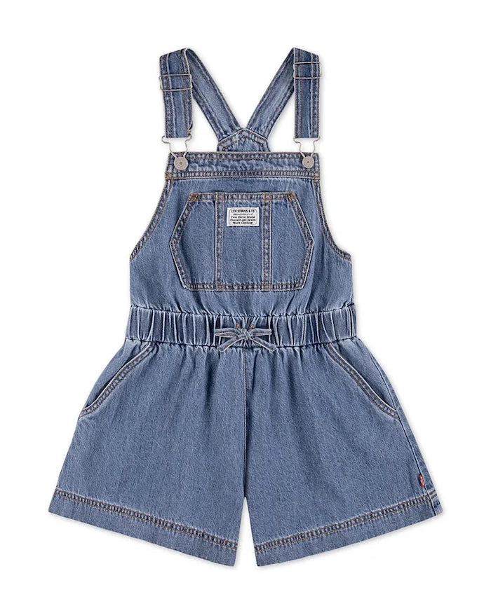 Levi's Belden Bağlamalı Çocuk Şort Tulum