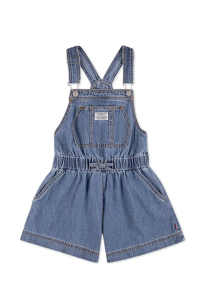Детски гащеризон Levi's SHORTALL WITH TIE AT WAIST