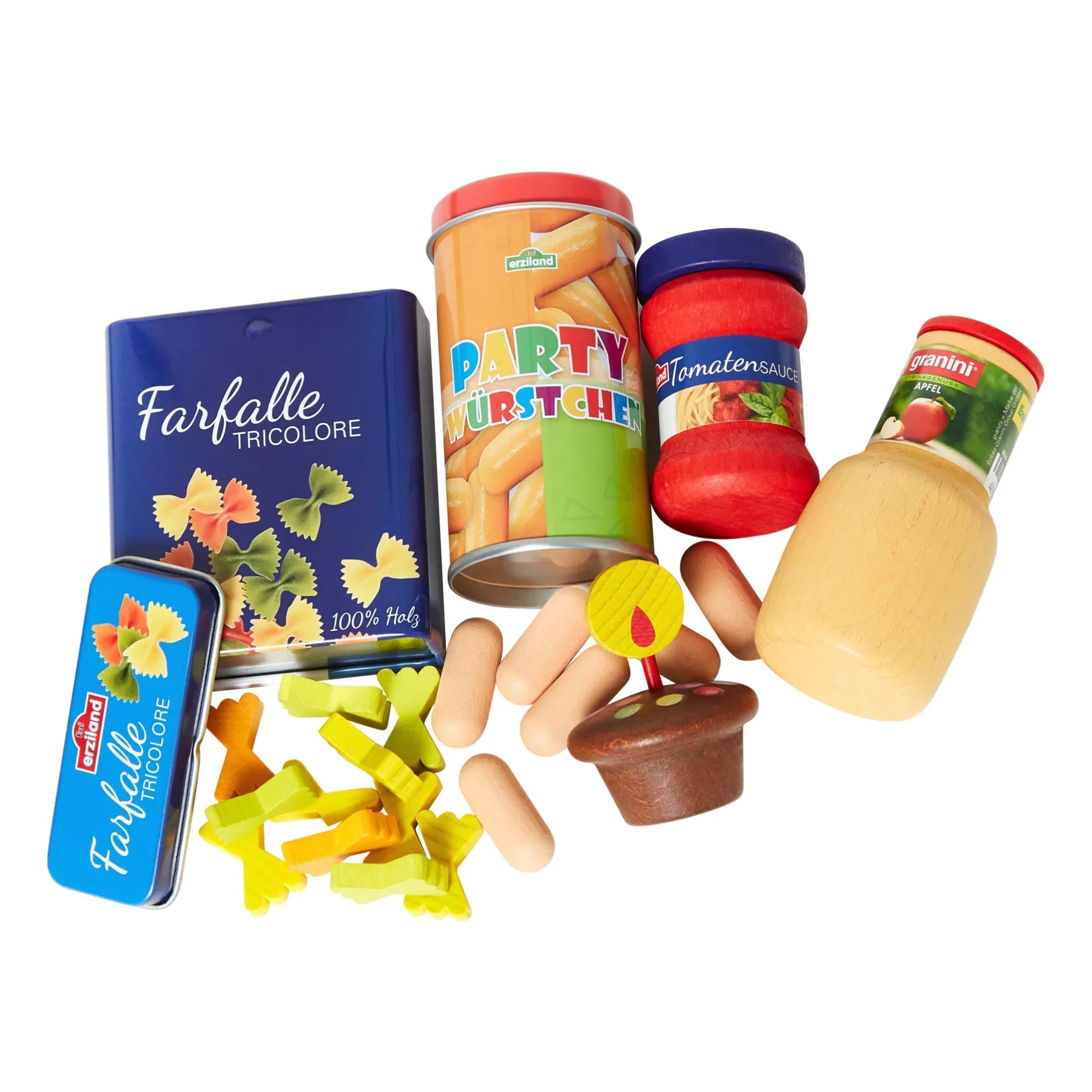 Erzi - Kids' Party Food Toy Set - 5 Items
