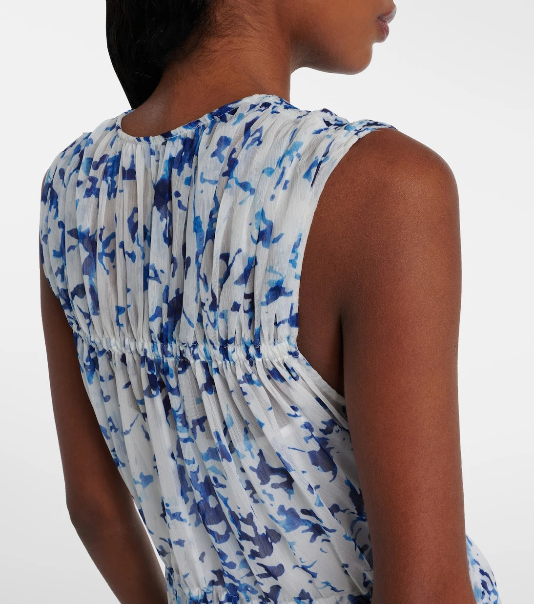 Proenza Schouler - Patt printed chiffon maxi dress