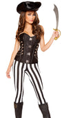 5pc High Seas Pirate Costume