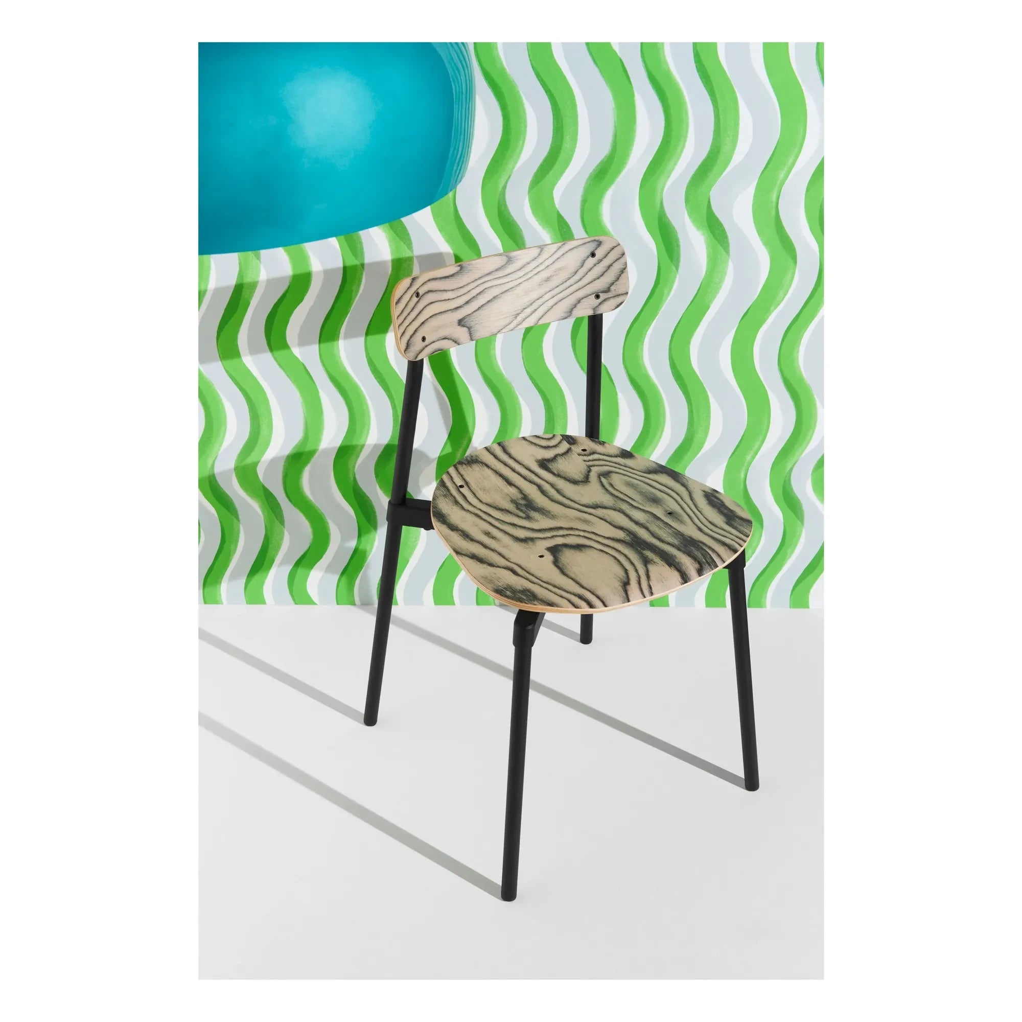 Petite friture - Fromme beechwood chair | Black