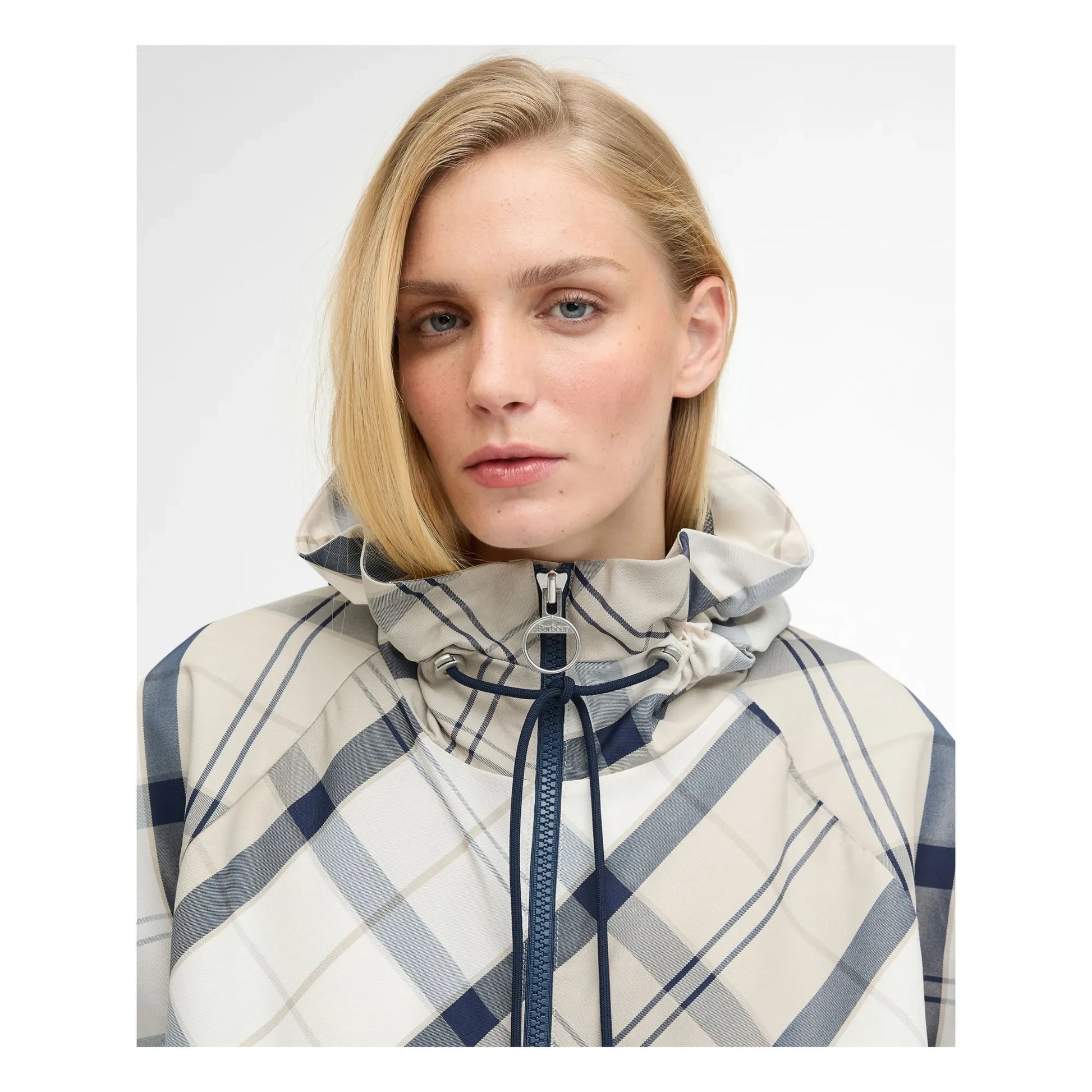 Barbour - Kinsale Tartan Waterproof Jacket | Grey