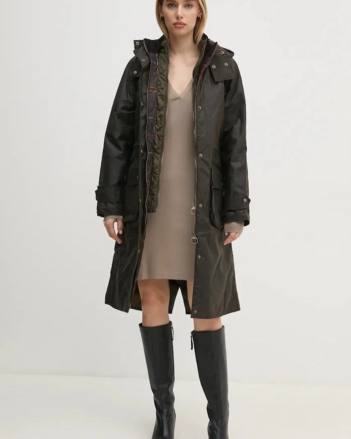 Barbour Long Cannich Wax Parka