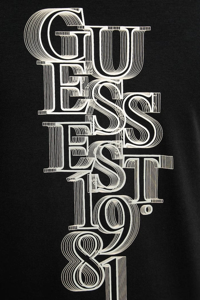 Guess erkek pamuklu elastanlı tişört