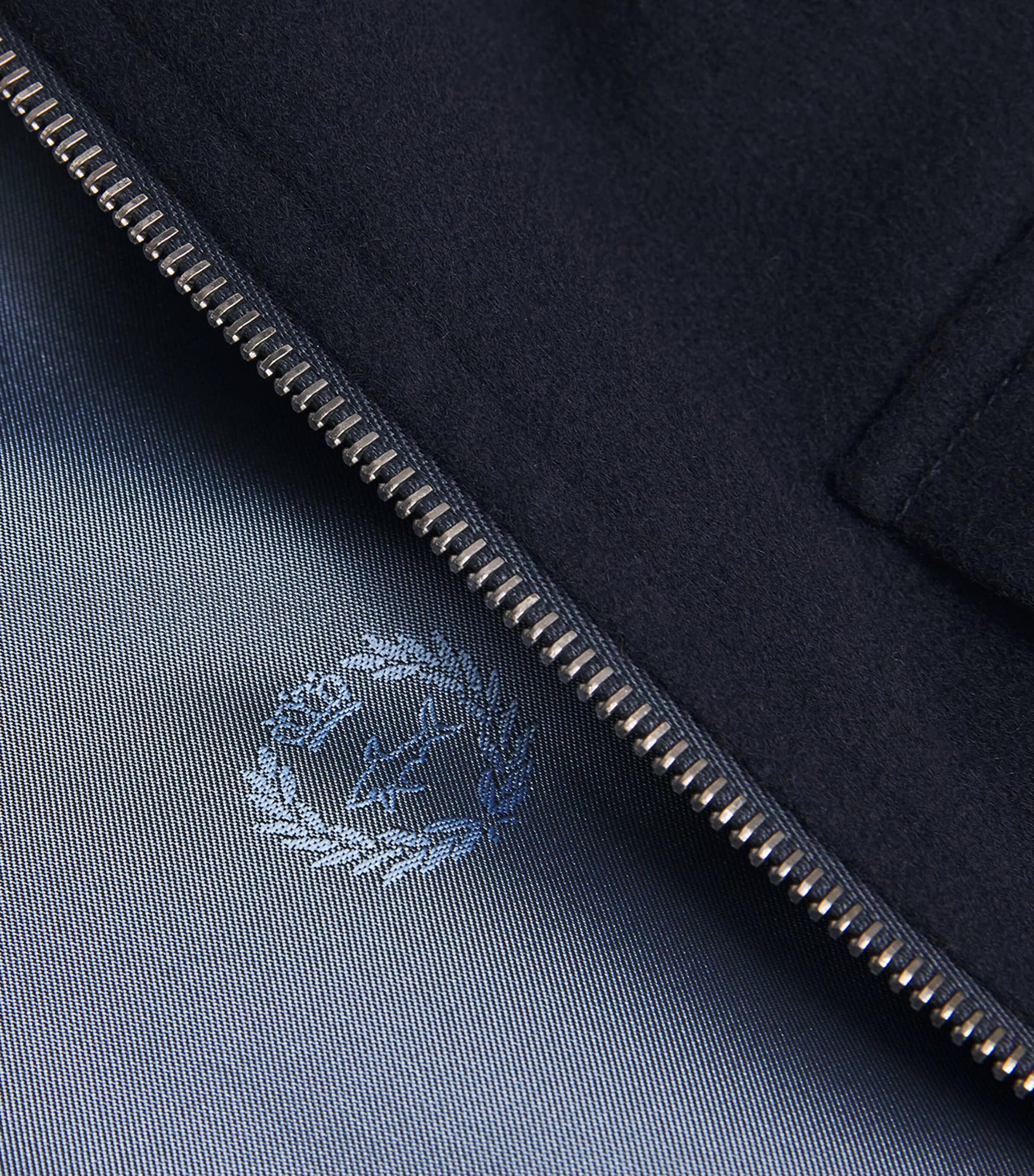 Blue Cashmere Hybrid Jacket