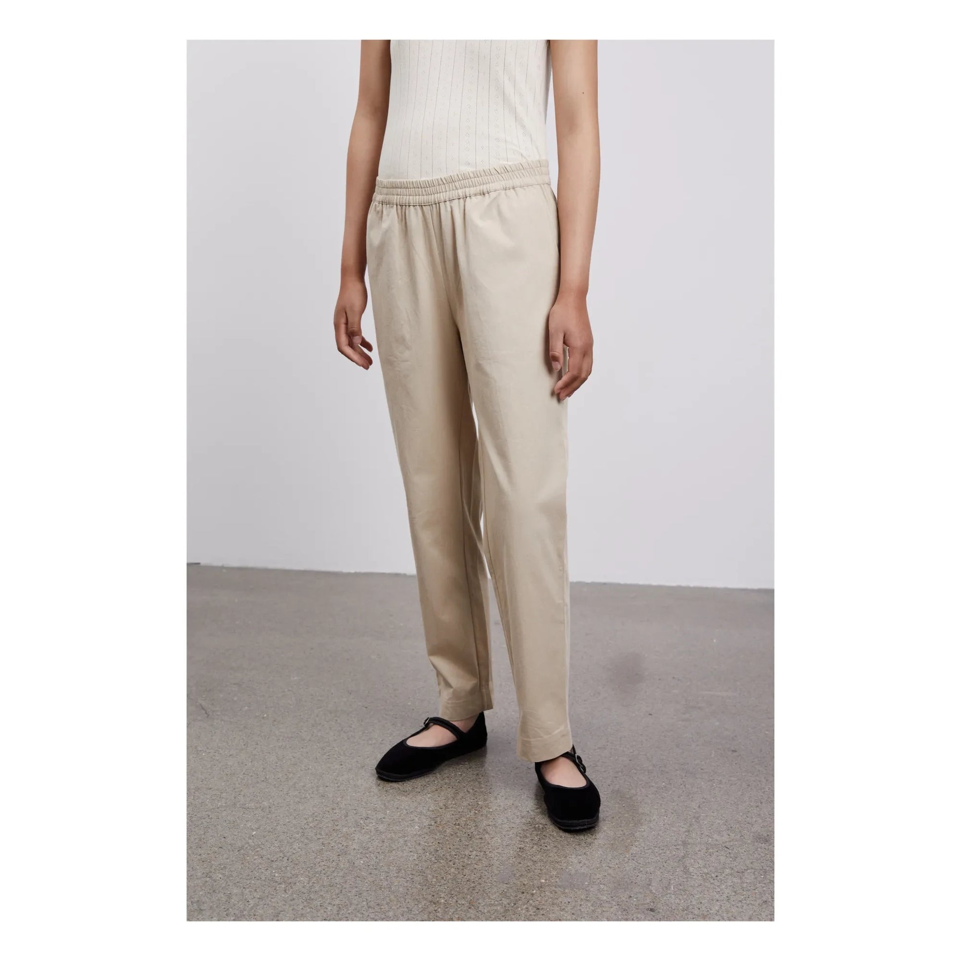 Skall Studio - Organic Cotton Abby Pants | Sand