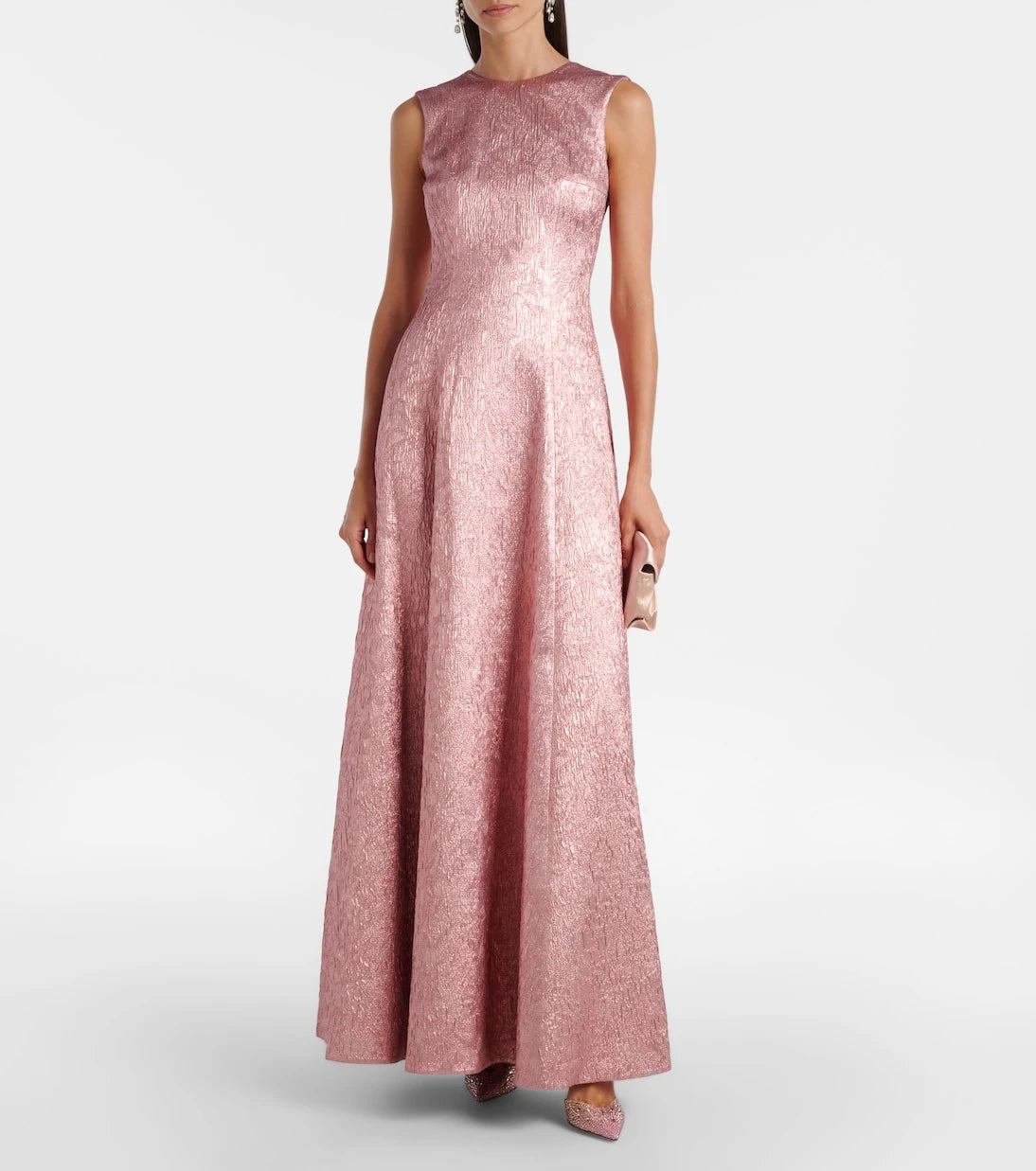 Emilia Wickstead - Nodin open-back cloque gown
