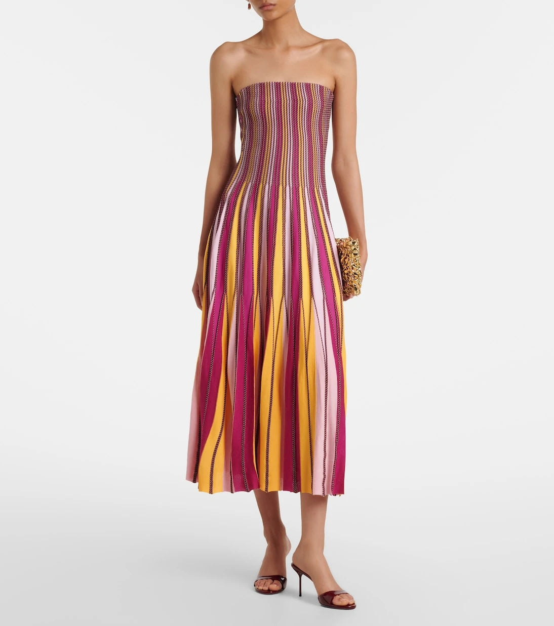 Simkhai - Soleil striped midi dress