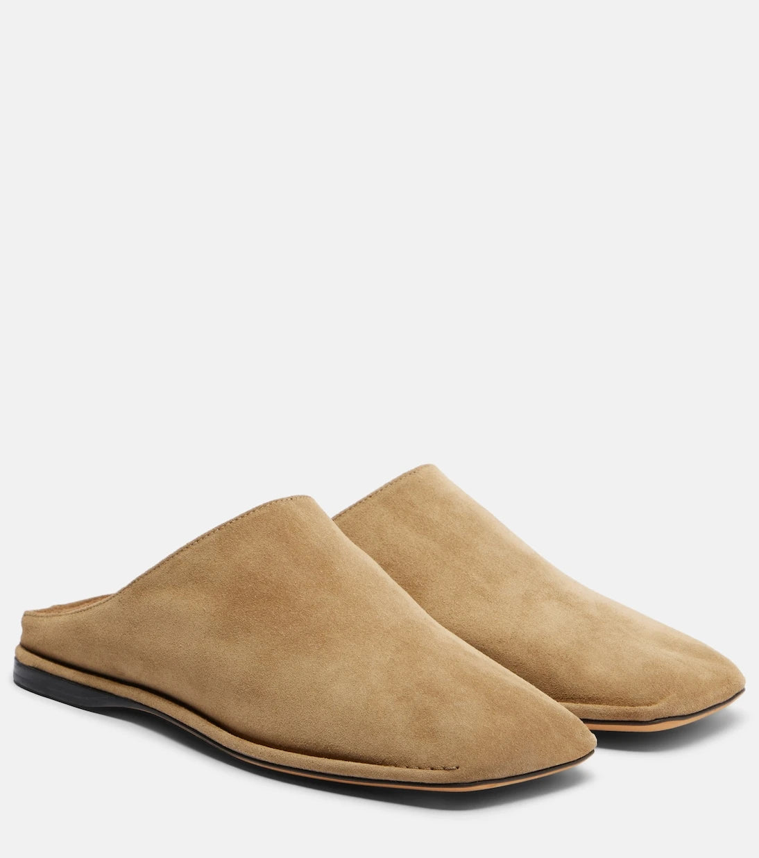 The Row - Piper suede mules