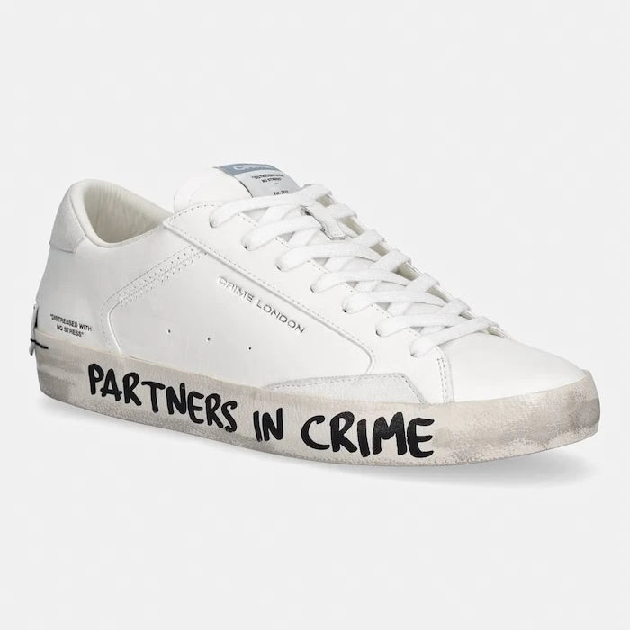 Crime London DISTRESSED маратонки мъжки кожени