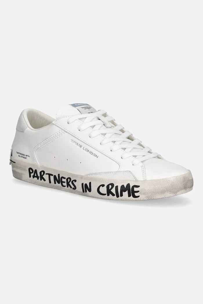 Crime London DISTRESSED маратонки мъжки кожени