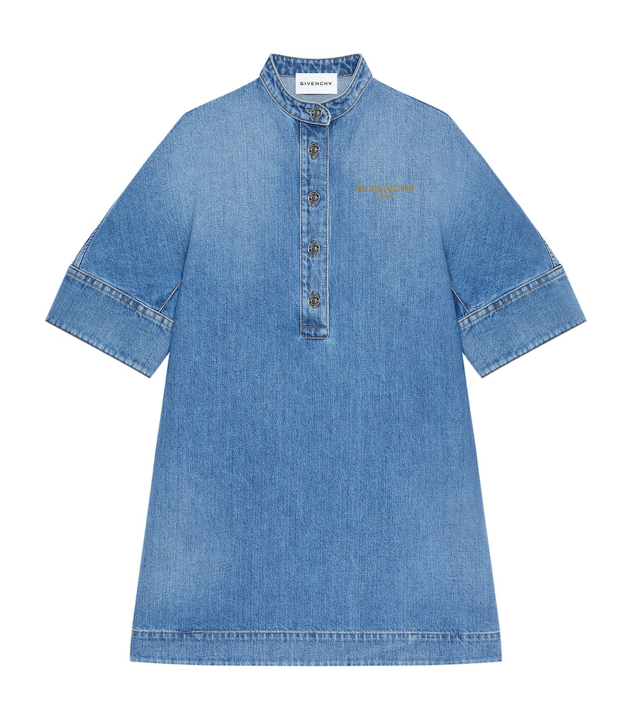 Givenchy Blue Denim Mini Dress