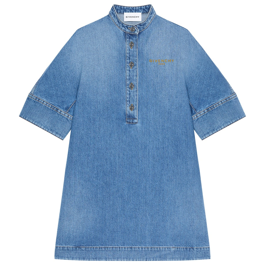 Givenchy Blue Denim Mini Dress