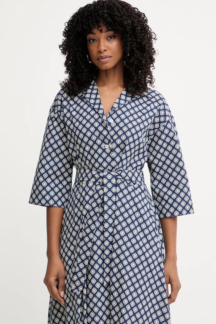 Weekend Max Mara рокля от памук UNIGENO